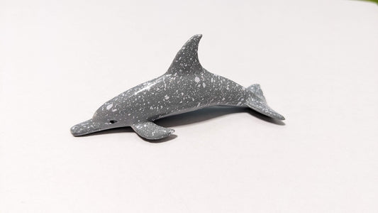 Delphin Delfin Wasser Modell Tier Figur 1:35 / 1:32 (Spur) - bemalt