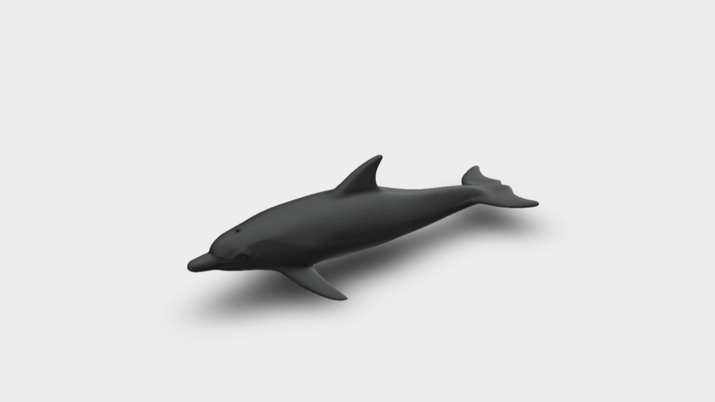 Delfin Delphin aus Resin 1:87 (H0) - bemalt oder unbemalt