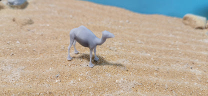 Dromedar / Wüsten Kamel aus Resin 1:87 (H0) - bemalt oder unbemalt