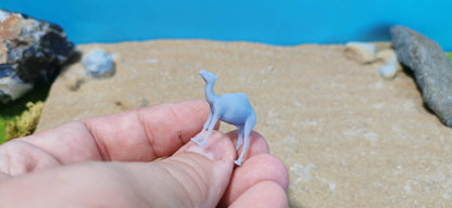 Dromedar / Wüsten Kamel aus Resin 1:87 (H0) - bemalt oder unbemalt
