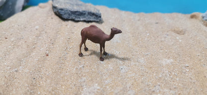Dromedar / Wüsten Kamel aus Resin 1:87 (H0) - bemalt oder unbemalt