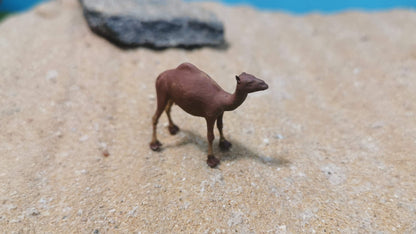 Dromedar / Wüsten Kamel aus Resin 1:87 (H0) - bemalt oder unbemalt