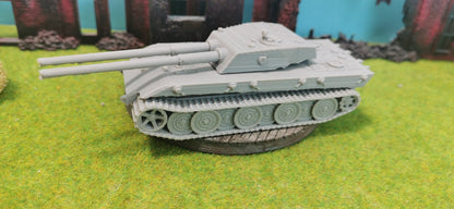 E-100 Ausf. G mit 10.5cm Zwilling Prototyp Panzerkampfwagen