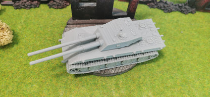 E-100 Ausf. G mit 10.5cm Zwilling Prototyp Panzerkampfwagen