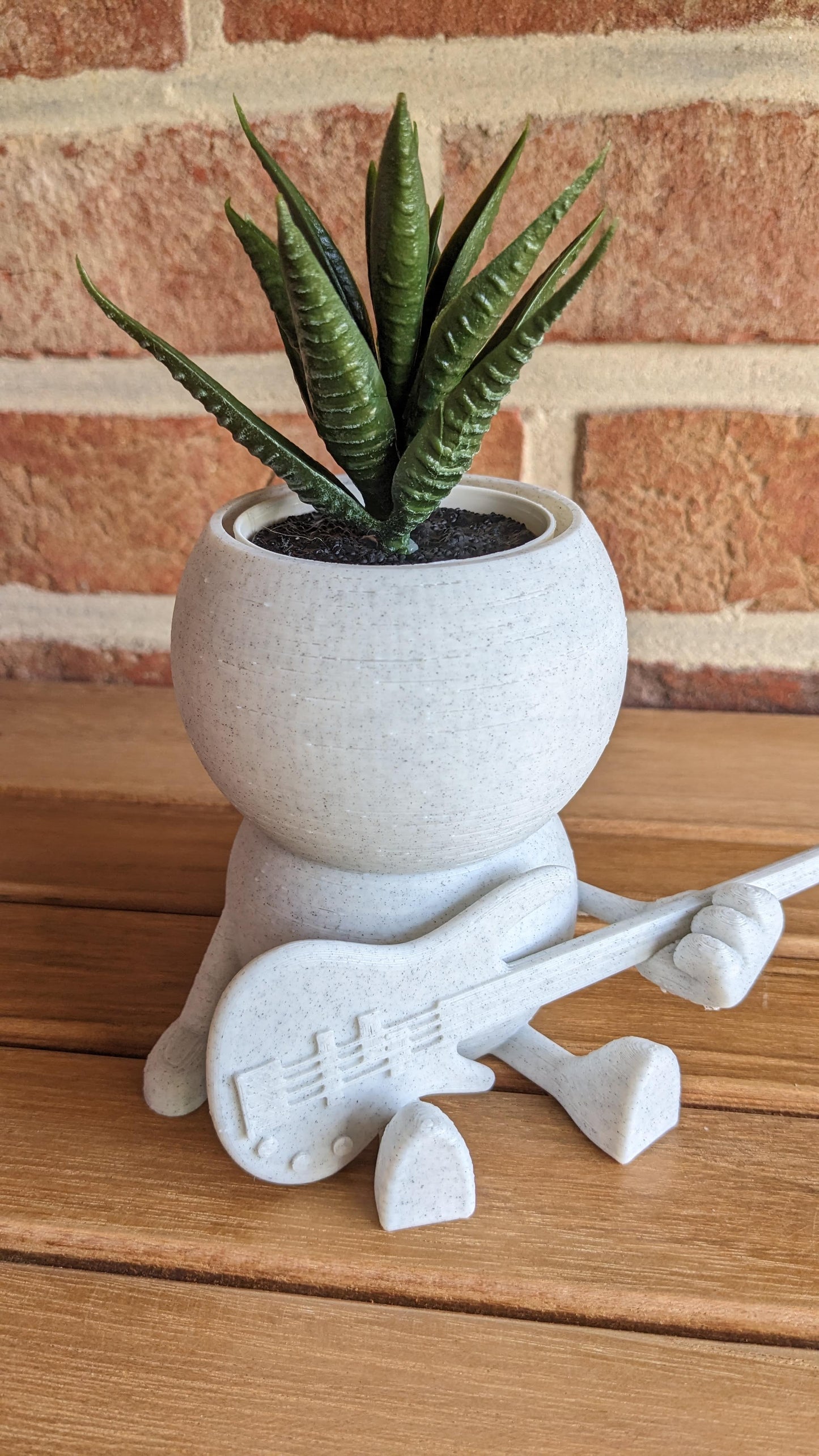 Harry Plant "Jimmyplant" lustiger Blumentopf mit E-Gitarre