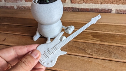 Harry Plant "Jimmyplant" lustiger Blumentopf mit E-Gitarre