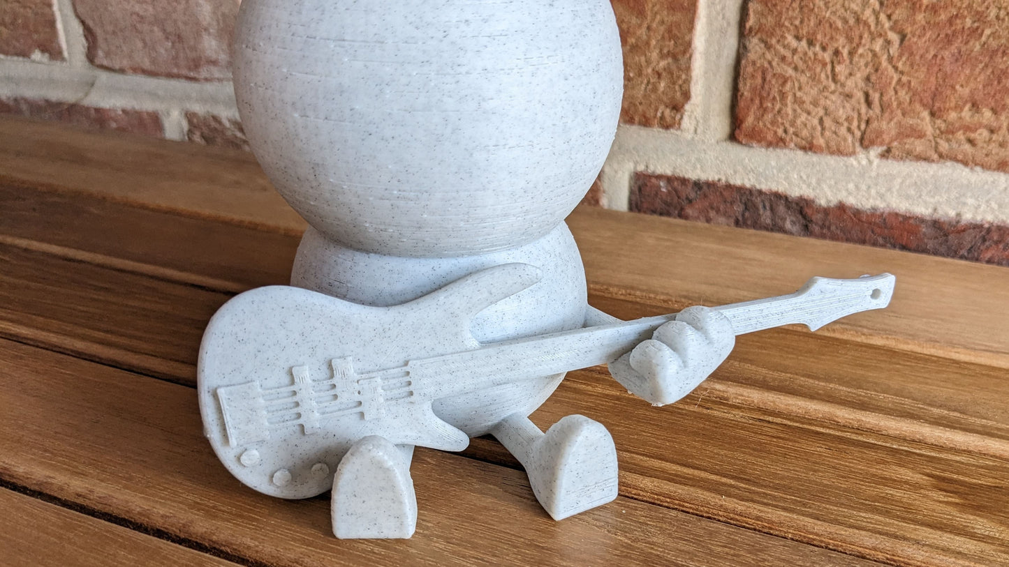 Harry Plant "Jimmyplant" lustiger Blumentopf mit E-Gitarre