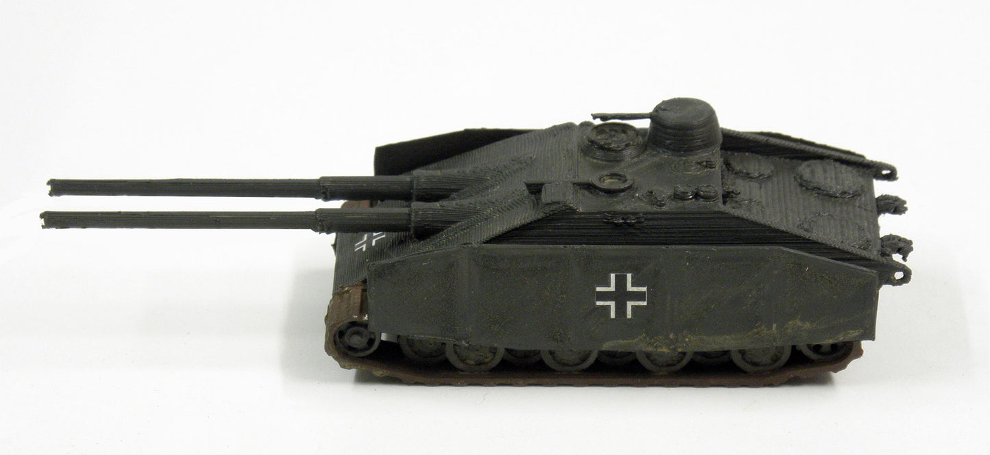 E-100 "Krokodil" Zwilling 88mm Prototyp Jagdpanzer