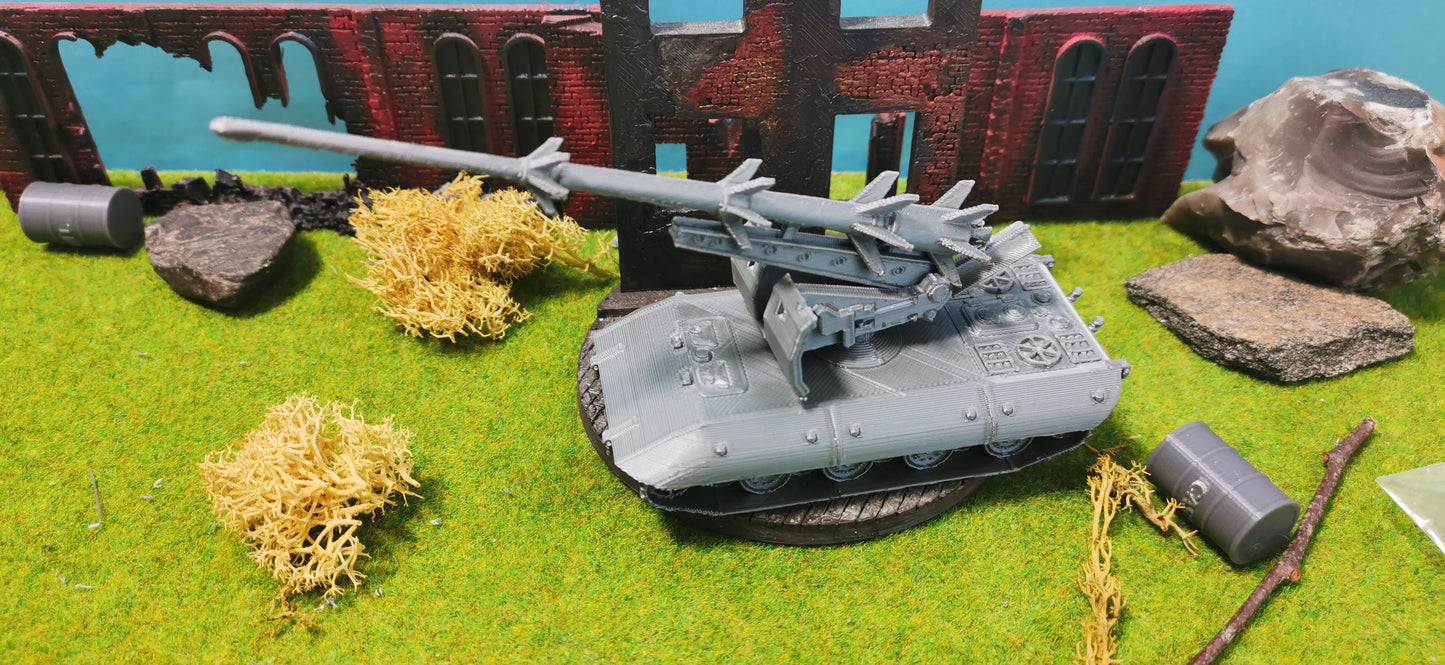 Panzerkampfwagen E-100 mit Flakrakete "Rheinbote"