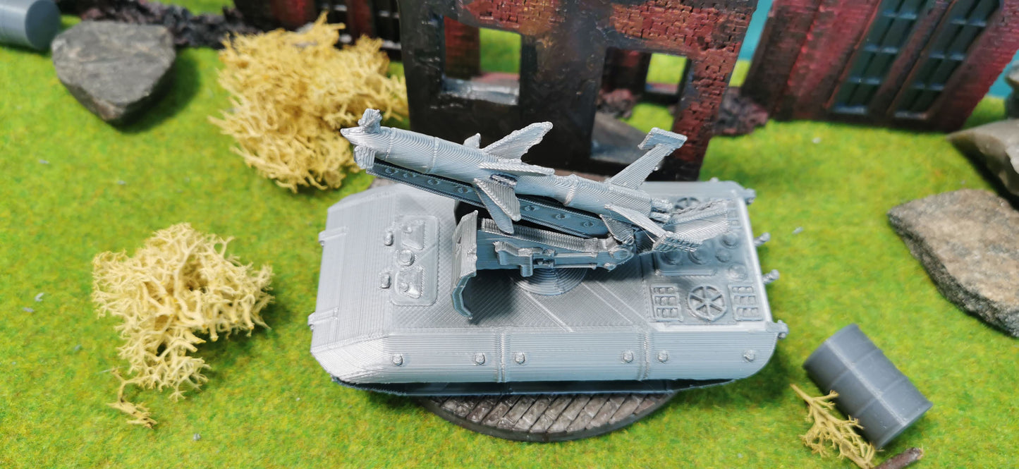 Panzerkampfwagen E-100 mit Rheintochter "R1"