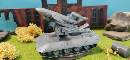 Panzerkampfwagen E-100 mit "V1" Rakete