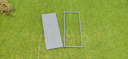 Tür Haustür "Standard" für Haus, Gebäude, Fabrik, Bahnhof