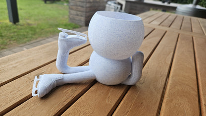 Harry Plant Eiskunstläuferin" lustiger Blumentopf beim Eislaufen