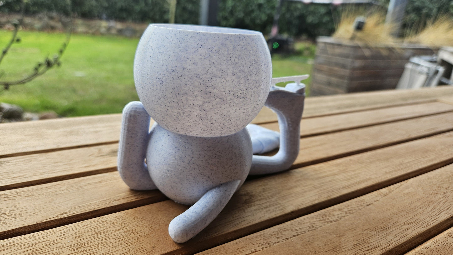 Harry Plant Eiskunstläuferin" lustiger Blumentopf beim Eislaufen