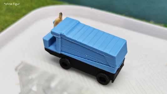 Zamboni / Eishockey-Eisflächenpflegefahrzeug 1:87 (H0) oder 1:160 (Spur N)