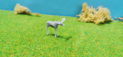 Skandinavischer Elch aus Resin 1:87 (H0) - bemalt oder unbemalt