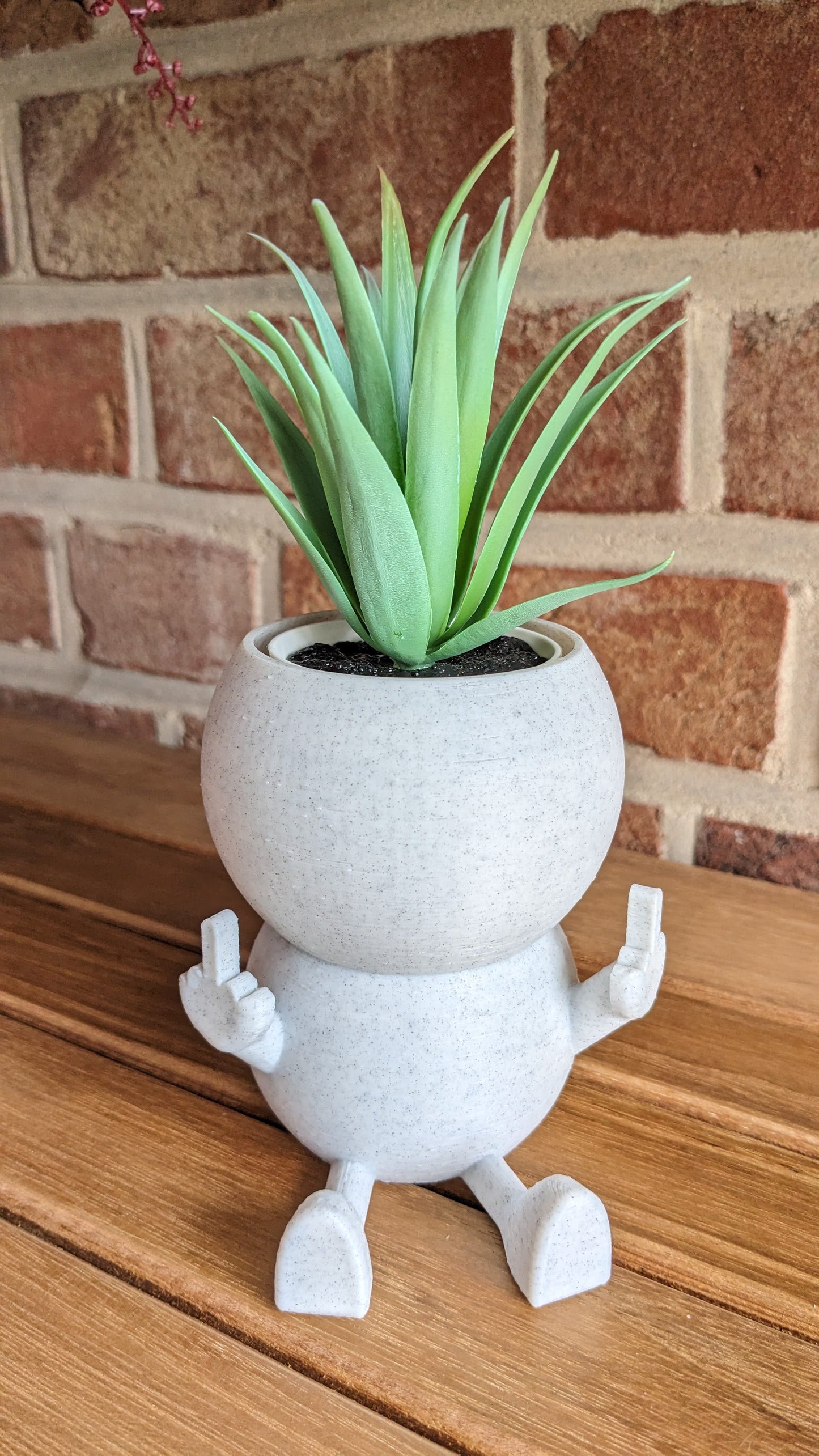 Harry Plant "You... me too" lustiger Blumentopf