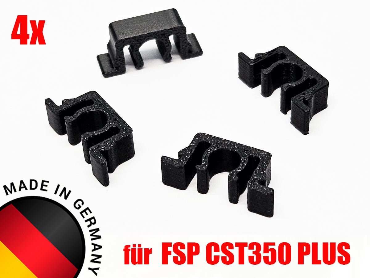 4x Halteclip Halterung Clip passend für FSP CST350 Plus Seitenblende