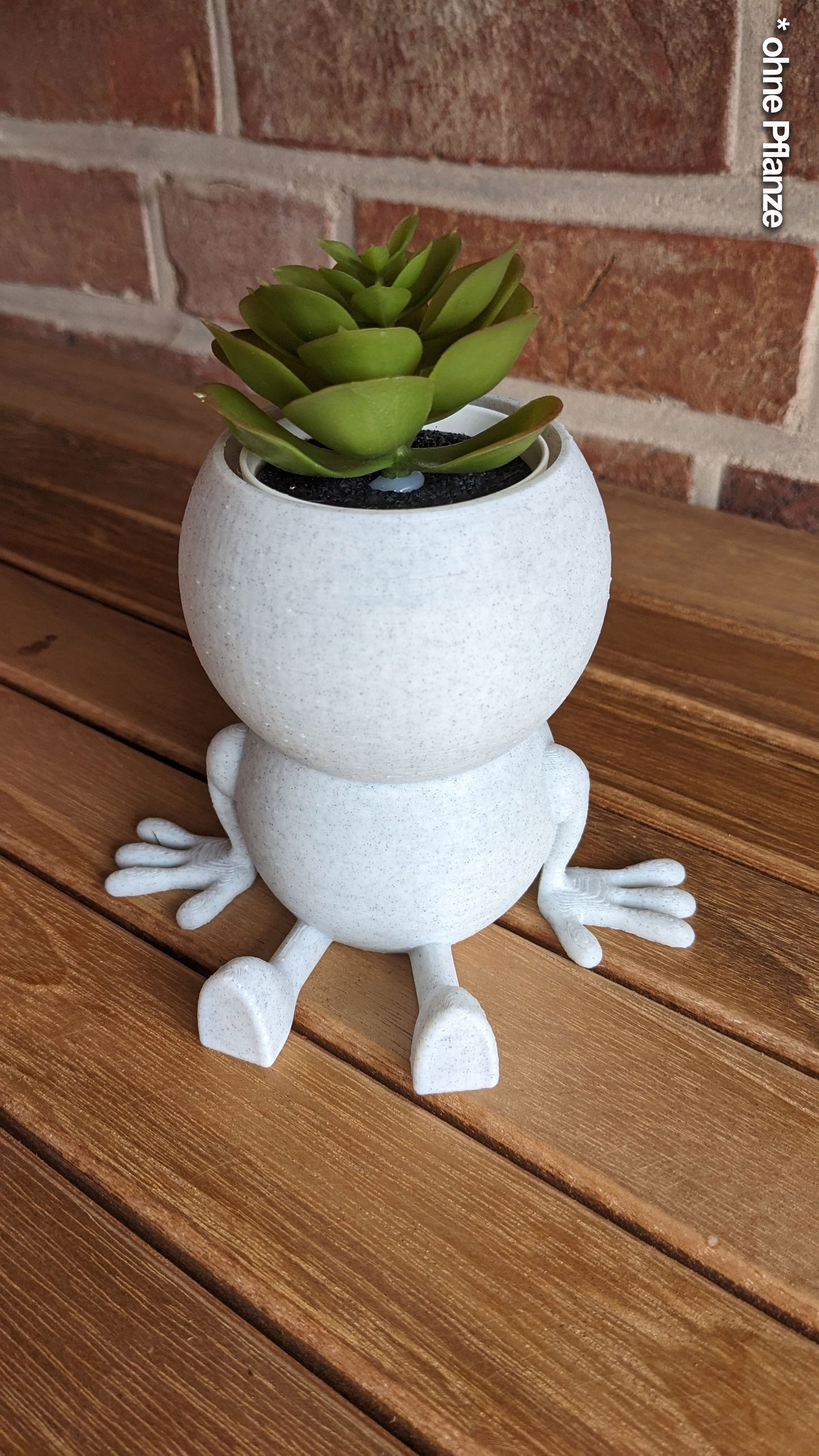 Harry Plant "Fat Fingerplant" lustiger Blumentopf mit dicken Fingern