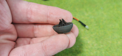 Feuerschale Feuerkorb inkl. Feuer LED Brandflackern