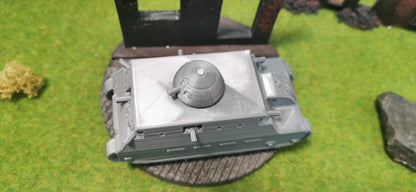 Italienischer F. 2000 schwerer WW1 Panzer