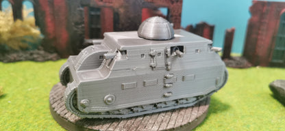 Italienischer F. 2000 schwerer WW1 Panzer