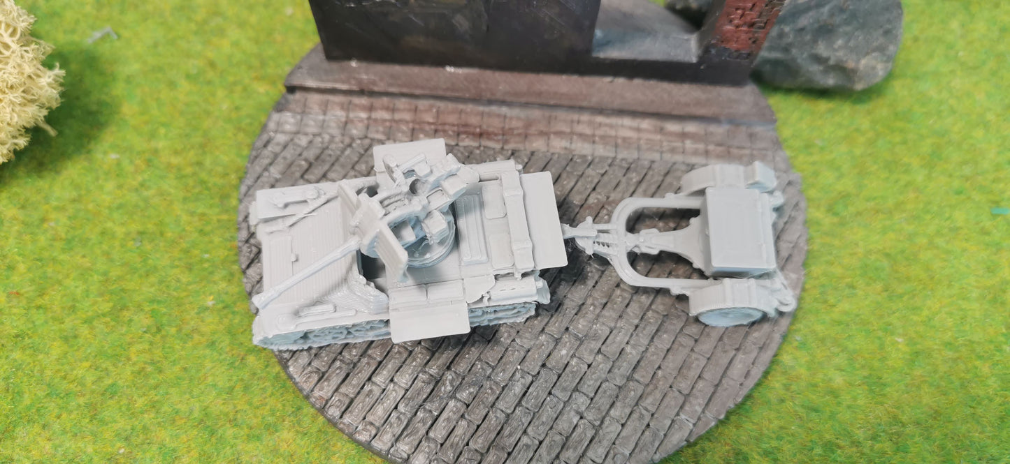 Flakpanzer 1 "Gefechtsstellung" + Anhänger