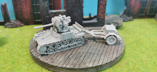 Flakpanzer 1 + Anhänger