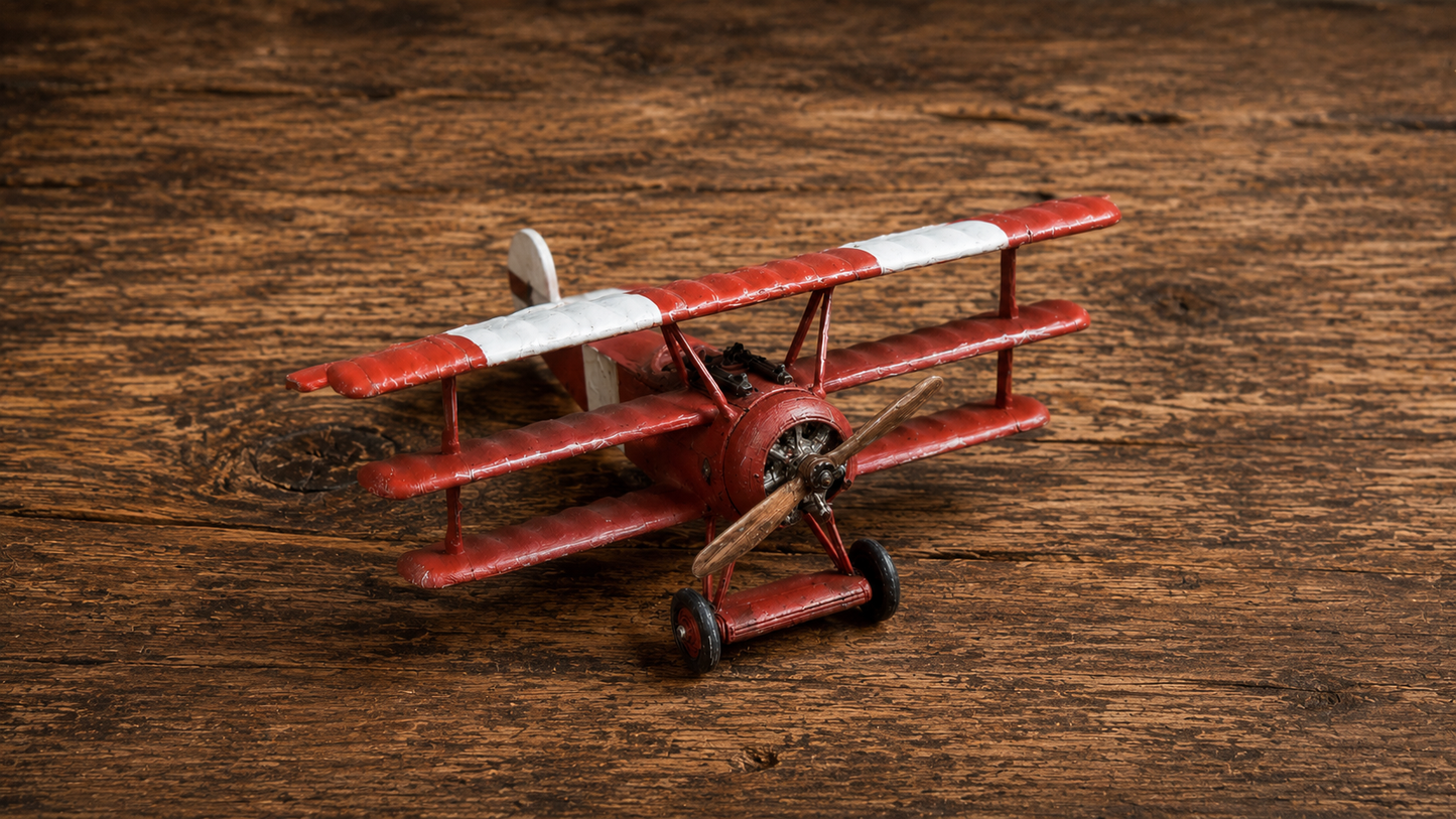 Fokker DR1 "Der rote Baron" WW1 Dreidecker
