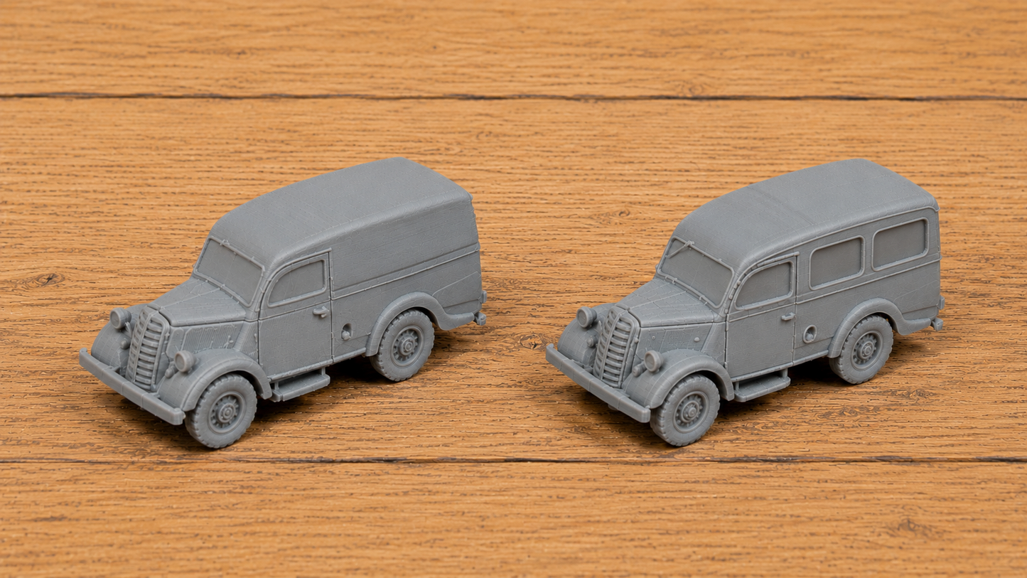 Ford E83W LKW Passagier & Panel Van