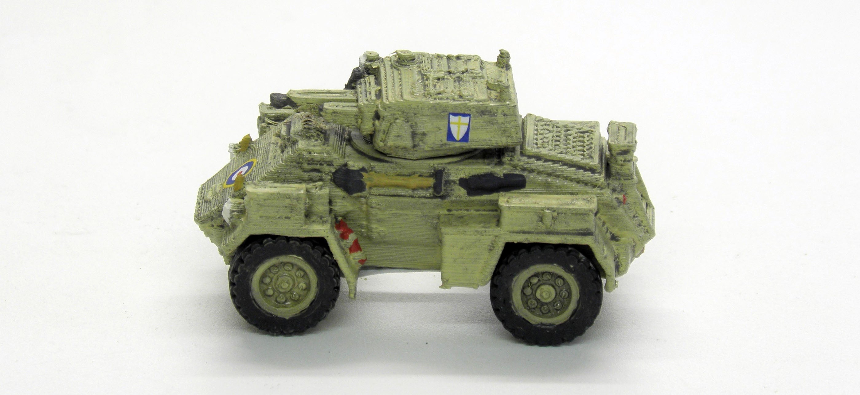 FV721 Fox Armoured Car Radpanzer – 3D-Scale