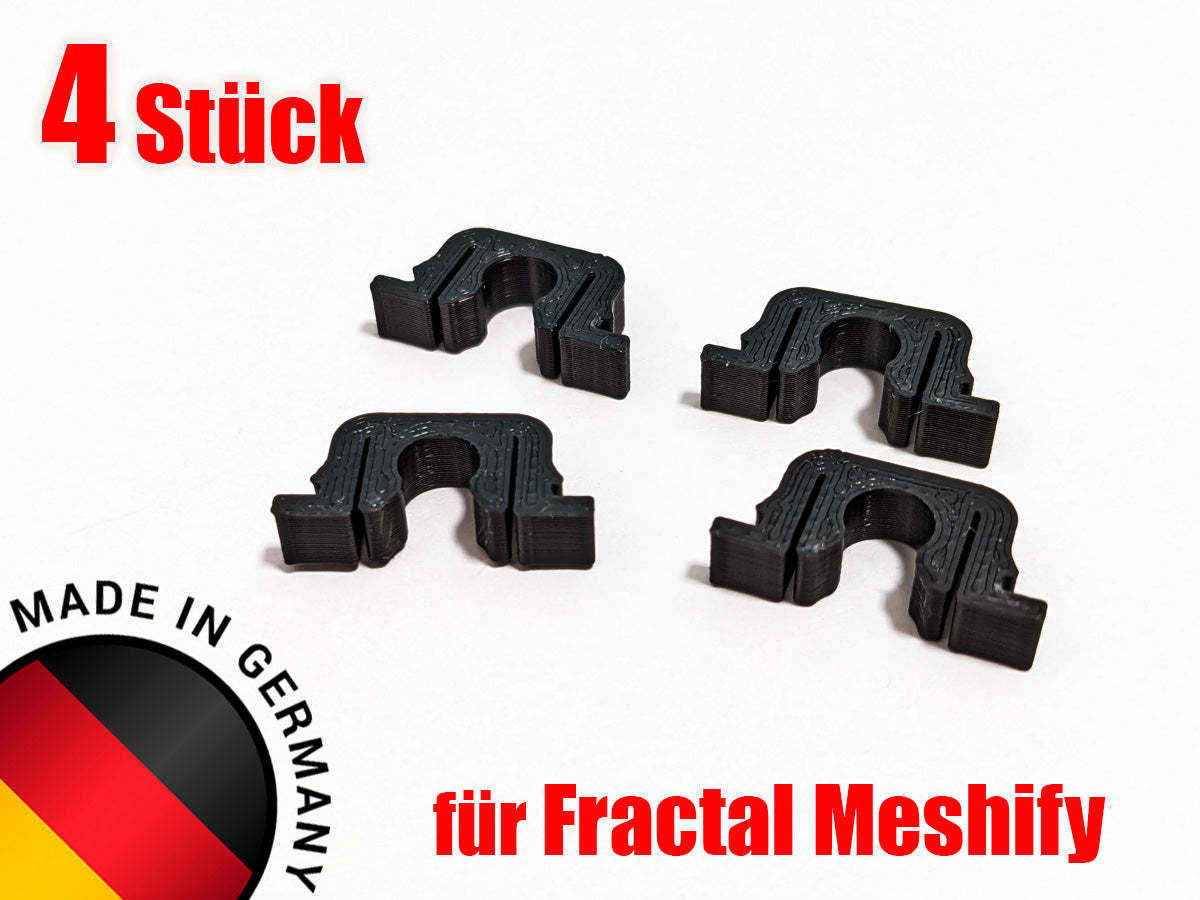 4x Halteclip Halterung Clip passend für Fractal Design Meshify Case