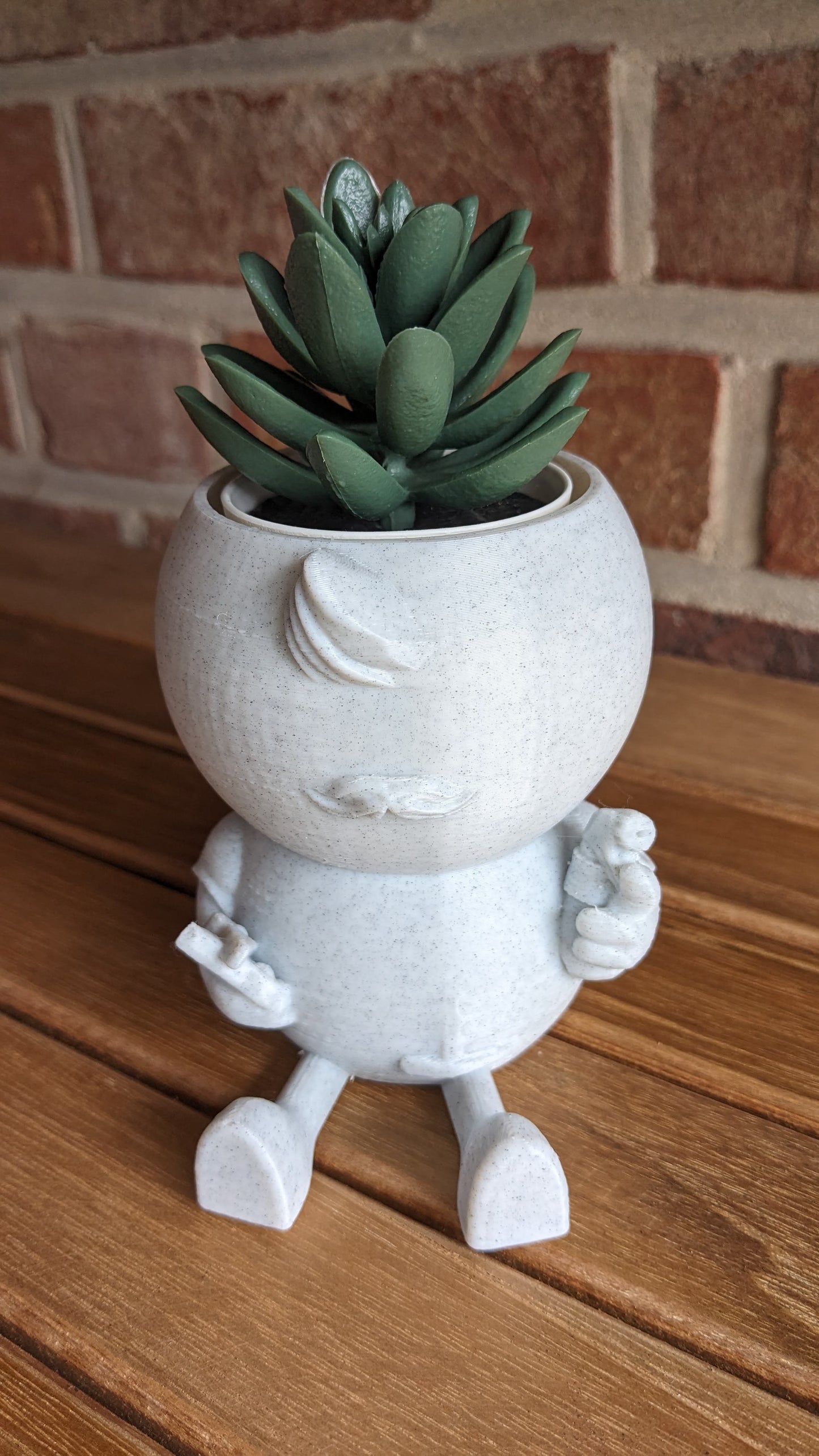 Harry Plant "Hairplant" lustiger Blumentopf als Friseur