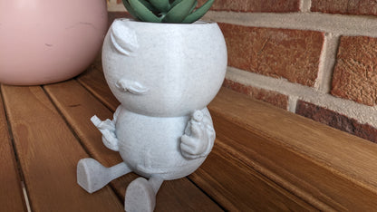 Harry Plant "Hairplant" lustiger Blumentopf als Friseur