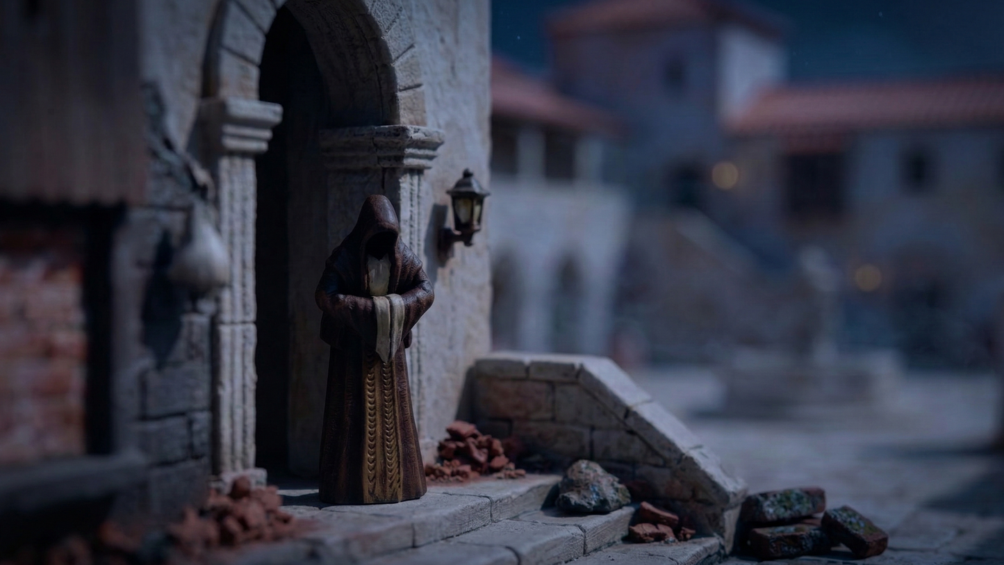 Mönch Resin Figur für Kloster, Kirche etc.