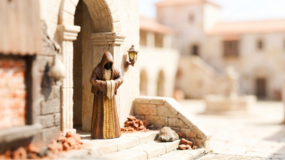 Mönch Resin Figur für Kloster, Kirche etc.