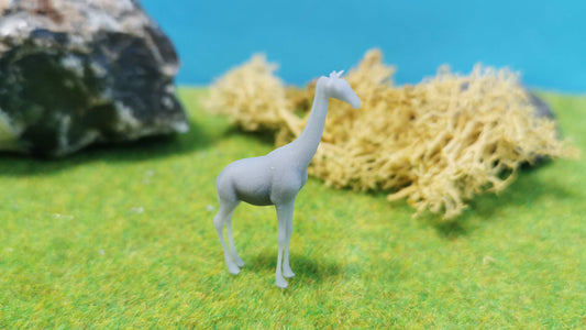 Giraffe Savanne Afrika aus Resin 1:87 (H0) - bemalt oder unbemalt