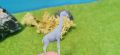 Giraffe Savanne Afrika aus Resin 1:87 (H0) - bemalt oder unbemalt