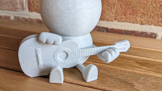 Harry Plant "Johnnyplant" lustiger Blumentopf mit Gitarre