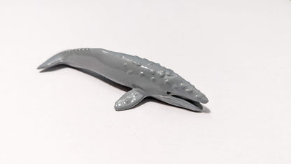 Grauwal Wal Tier für Zoo Diorama 1:87 (Spur H0) - bemalt