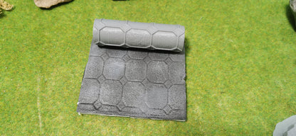 Strukturwalze "Große Fliesen" Walze Roller Modellbau