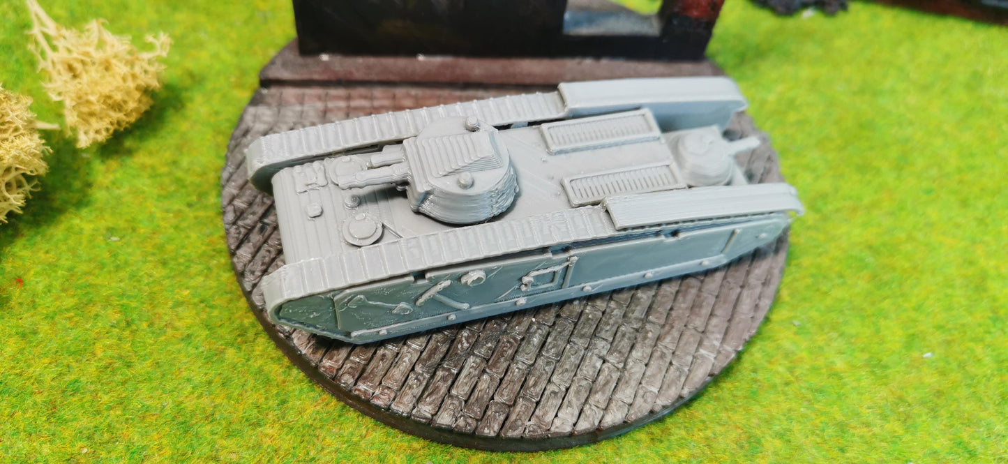 Großtraktor WW1 deutscher leichter Versuchspanzer