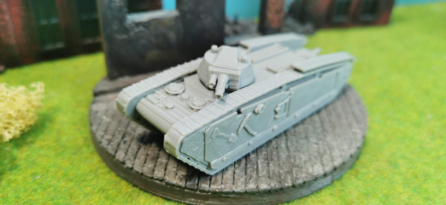 Großtraktor WW1 deutscher leichter Versuchspanzer