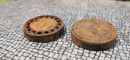 Kanaldeckel Schachtdeckel Abdeckung optional rostig