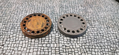 Kanaldeckel Schachtdeckel Abdeckung optional rostig