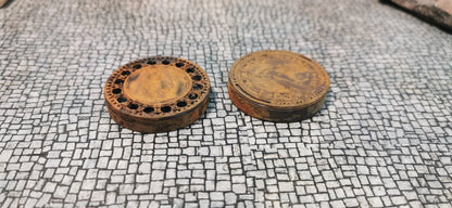 Kanaldeckel Schachtdeckel Abdeckung optional rostig