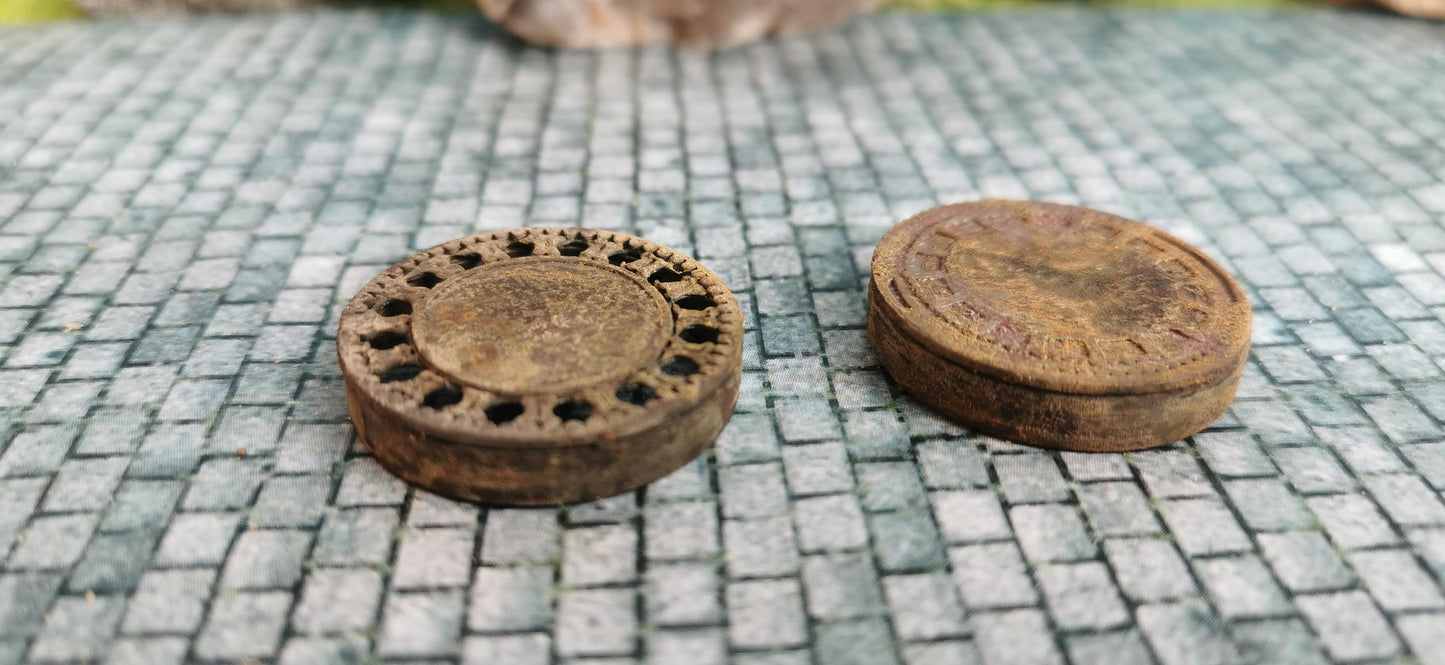 Kanaldeckel Schachtdeckel Abdeckung optional rostig