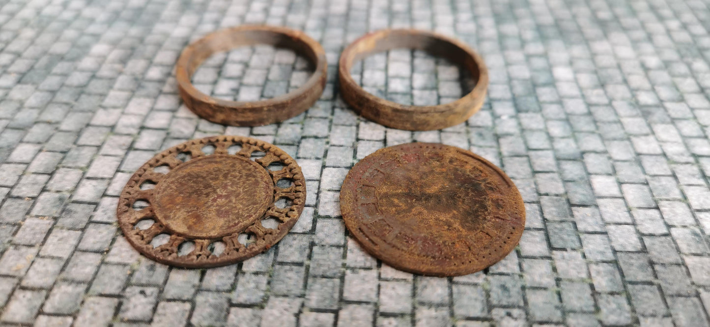 Kanaldeckel Schachtdeckel Abdeckung optional rostig