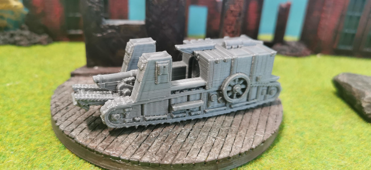 Gun Carrier Mk.1 britisches WW1 Selbstfahrlafette
