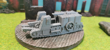 Gun Carrier Mk.1 britisches WW1 Selbstfahrlafette